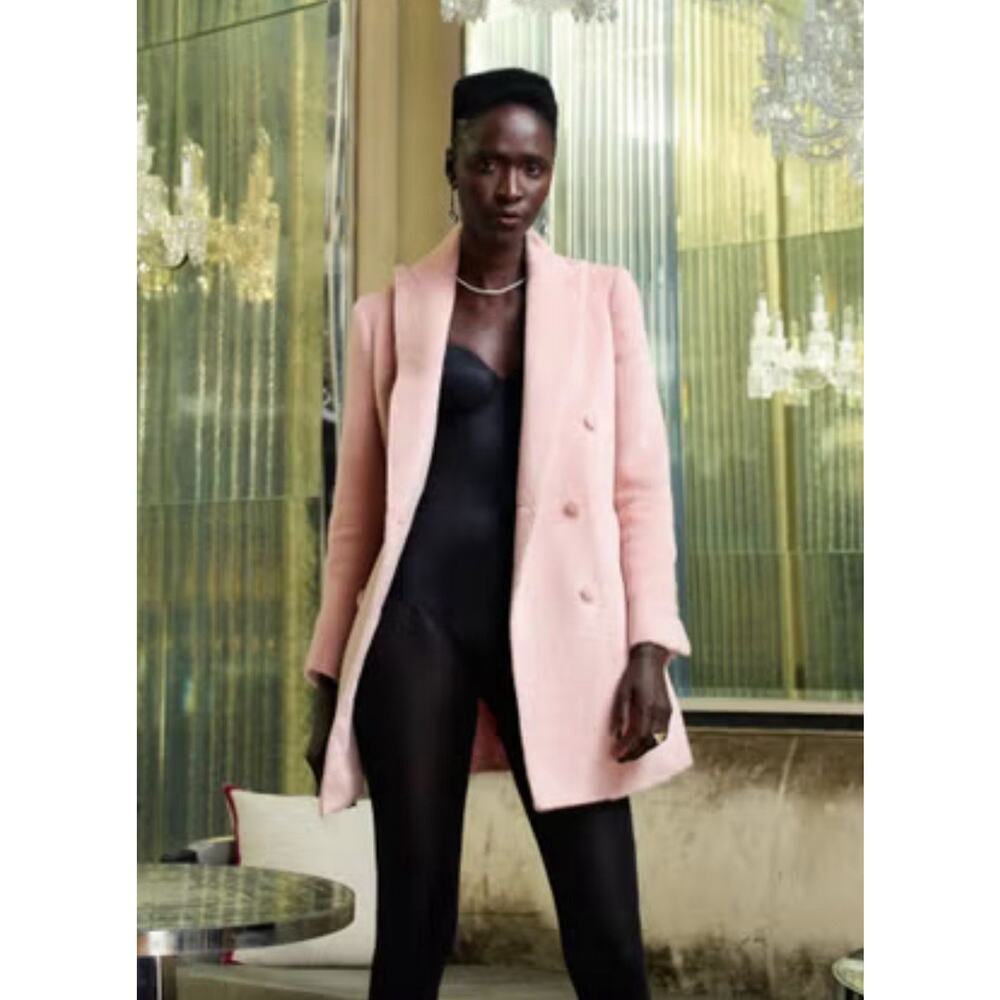 Frere women's fluffy pink coat